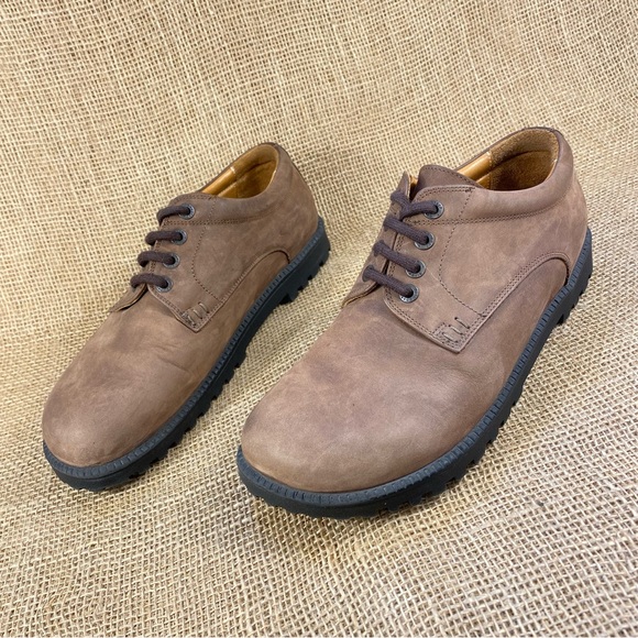 Birkenstock Sandals  Oxfords  Shoes Brown Leather Lace Up Wo. Sz 9 Men's Size 7 - Picture 6 of 11